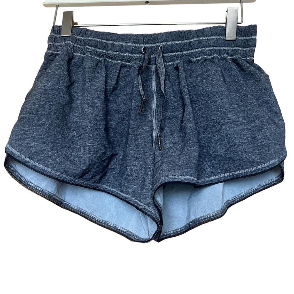 Lululemon dark grey running shorts